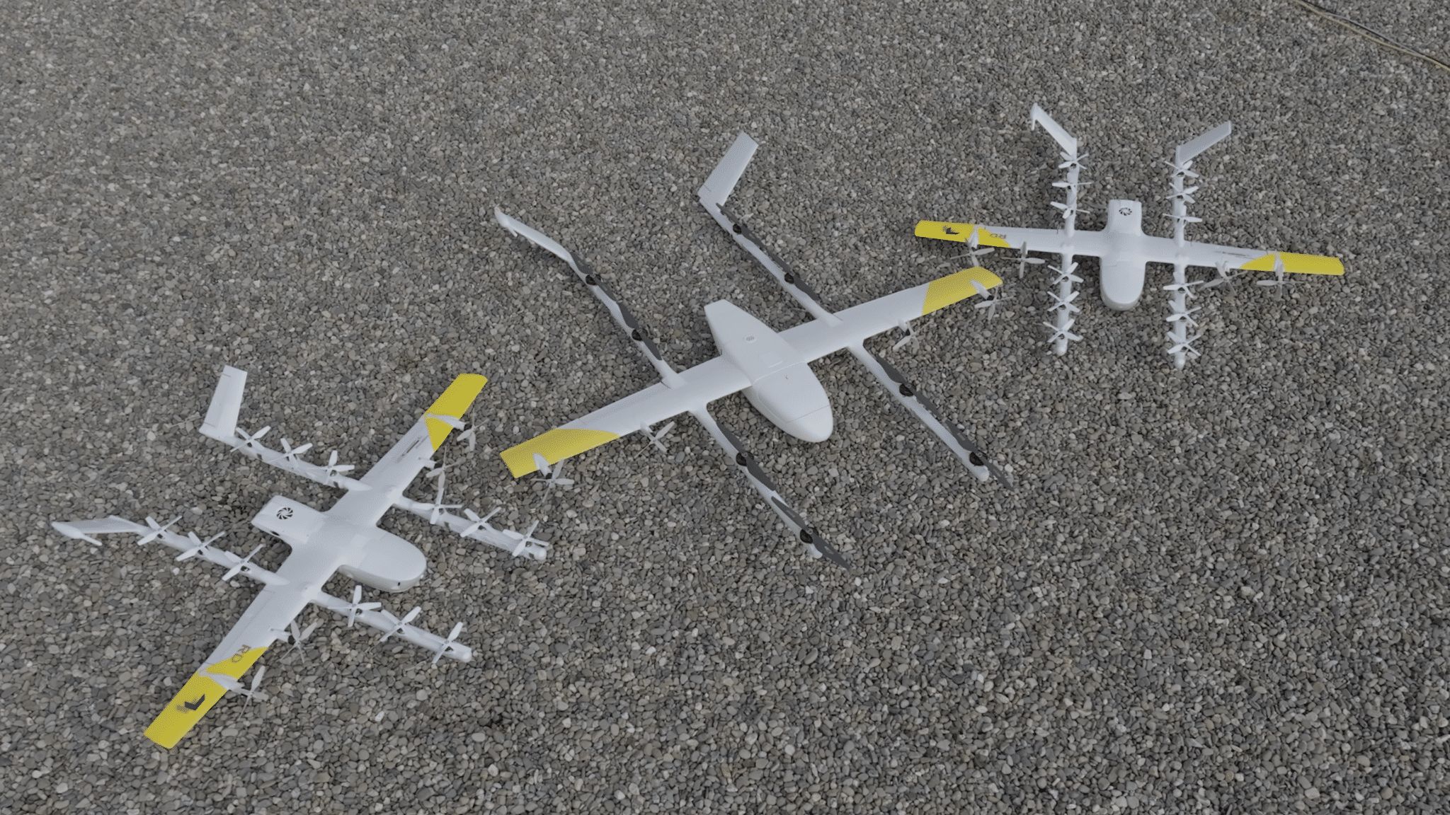 ألفابت تكشف عن طائرات مسيرة كبيرة الحجم