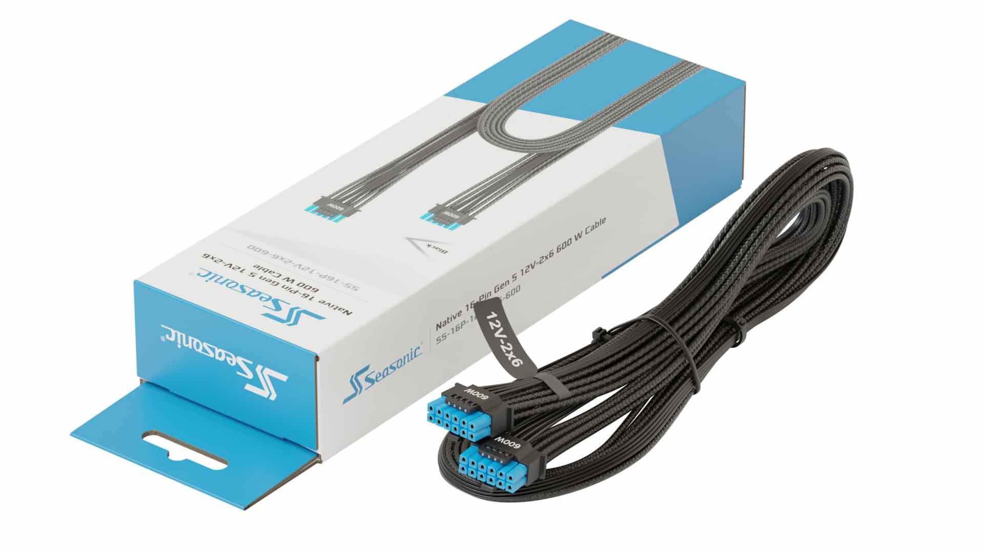 Seasonic تطلق كابلات الطاقة Native 12V-2x6 بمعايير ++H الجديدة
