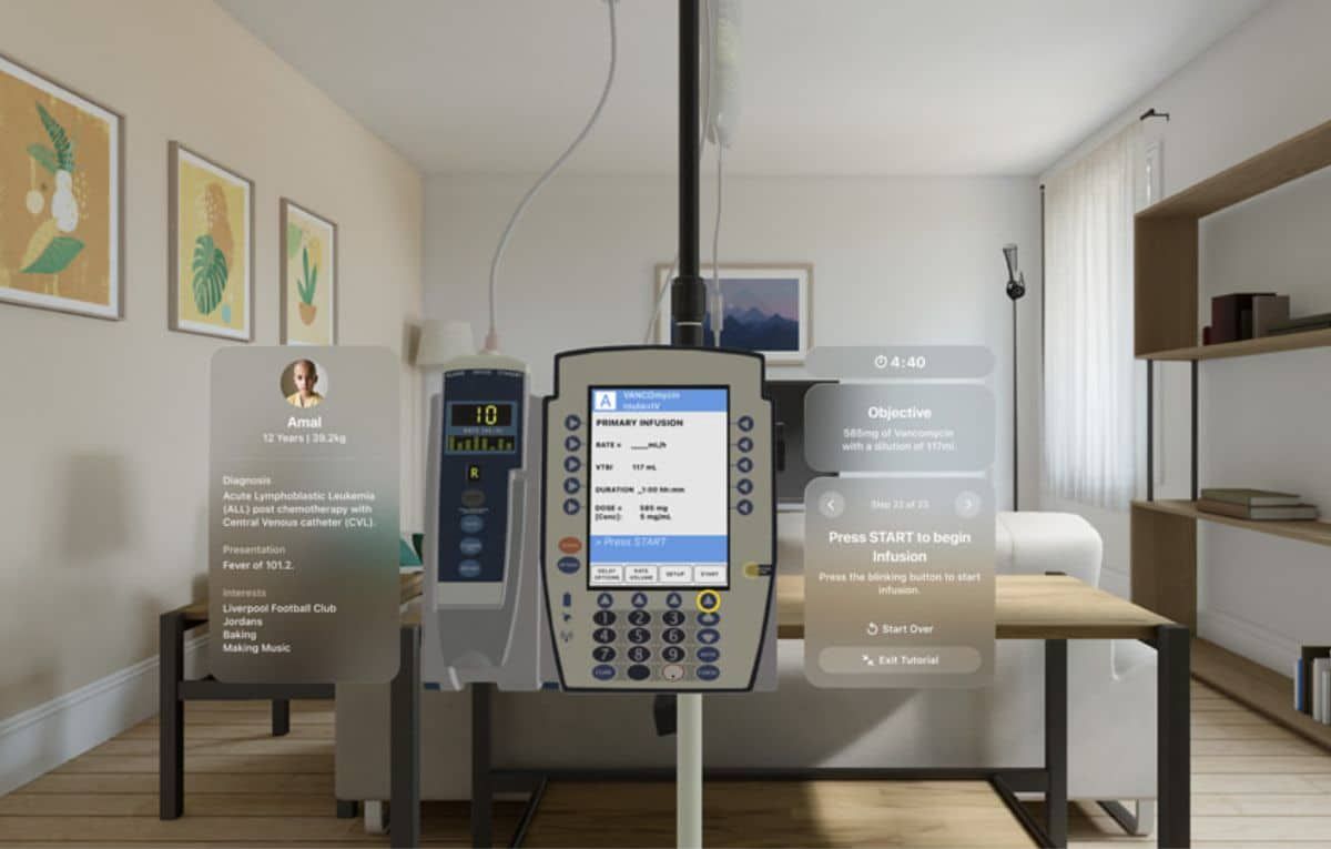 كيف يمكن لنظارة آبل Vision Pro المساعدة في تطوير مجال الرعاية الصحية؟