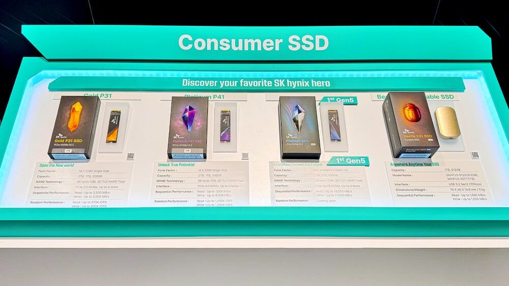 SK Hynix تكشف عن أفضل أقراص SSD للذكاء الاصطناعي في مؤتمر GTC 2024
