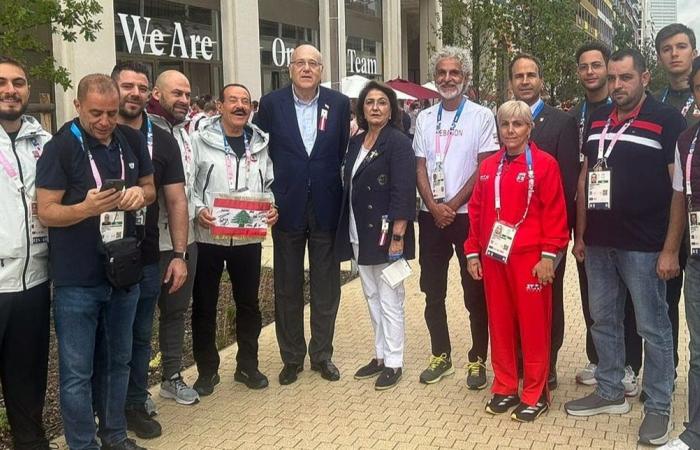 ميقاتي من باريس: سعيدٌ بوجود اللبنانيين في الأولمبياد وهذا عملٌ كبير جداً