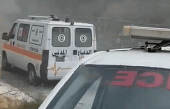 أثناء تشييع شهداء في جويا.. هذا ما فعله العدو (صور)