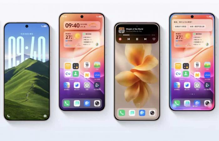 فيفو تقدّم تحديث OriginOS 6 بتصميم مشابه لنظام آبل iOS 26