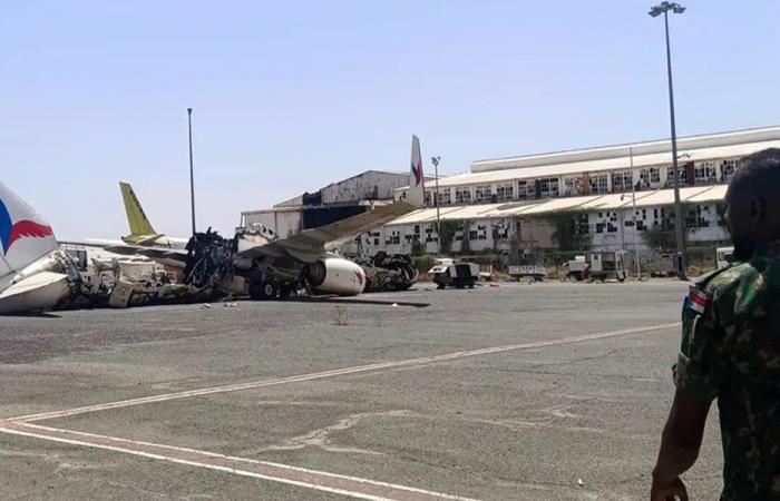 مسيّرات تستهدف محيط مطار الخرطوم قبيل إعادة افتتاحه