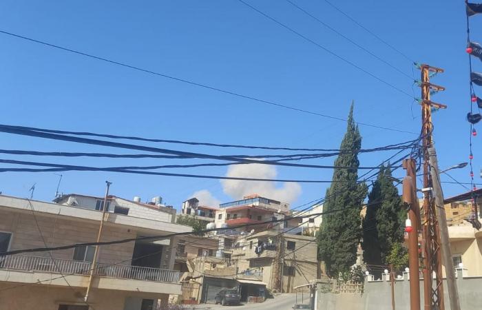 بالصّور: غارات إسرائيلية على السلسلة الشرقية