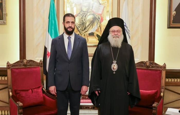 الشرع يلتقي يوحنا العاشر يازجي