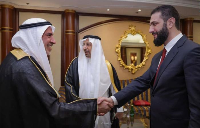 لدعم الاقتصاد والتحول الرقمي بسوريَة.. لقاءات مهمة للرئيس أحمد الشرع في السعودية