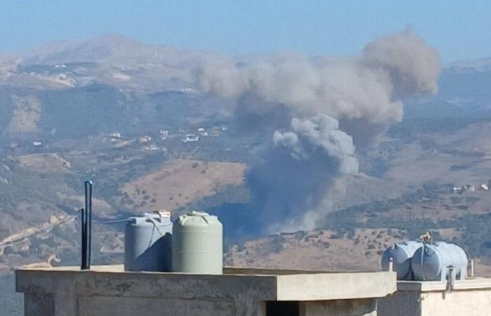 غارات تستهدف محيط الجرمق والمحمودية! (فيديو)