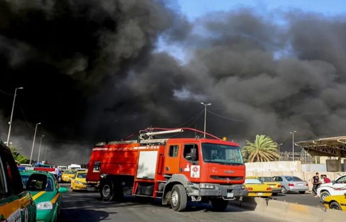 انفجار داخل مقر للحشد الشعبي في بغداد 