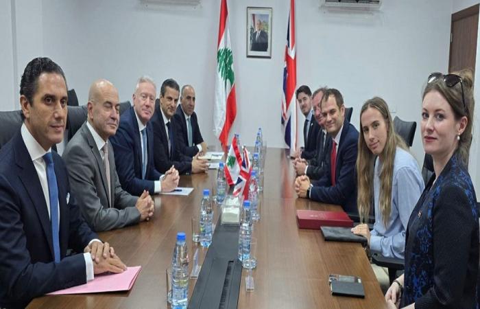 رجي لوفد بريطاني: لا حلّ إلا بتحييد لبنان عن سياسة المحاور