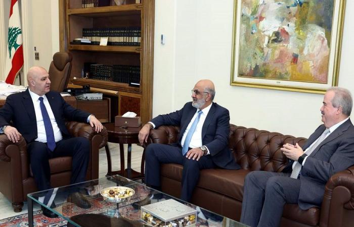 لقاء جمع عون مع جابر ومدير البنك الدولي.. وهذا ما تم بحثه