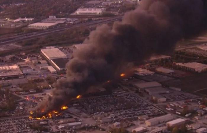 بالفيديو: تحطّم طائرة في مطار لويزفيل الأميركي