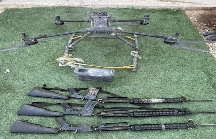 الجيش الإسرائيلي يحبط محاولة تهريب أسلحة على الحدود الغربية