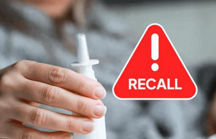 ملوّث.. سحب بخاخ أنف من الاسواق