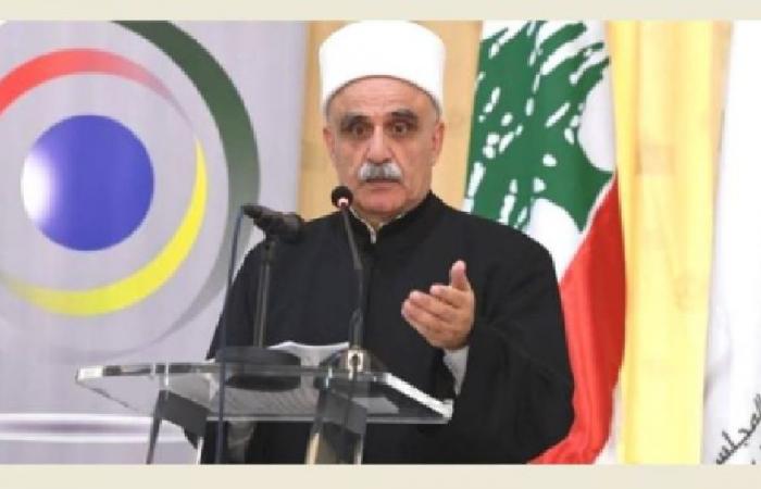 شيخ العقل: للتطلع بأمل ورجاء من أجل قيام وطننا من كبوته