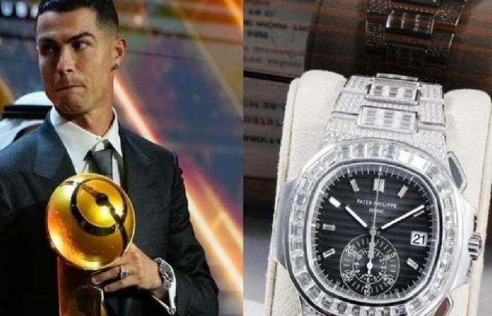 رونالدو يتألق بساعة قيمتها 1.3 مليون دولار