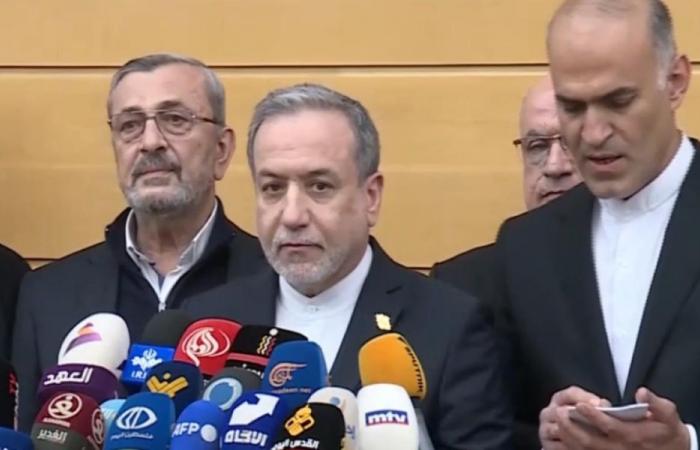 عراقجي: ايران ترغب بإقامة علاقات شاملة مع لبنان