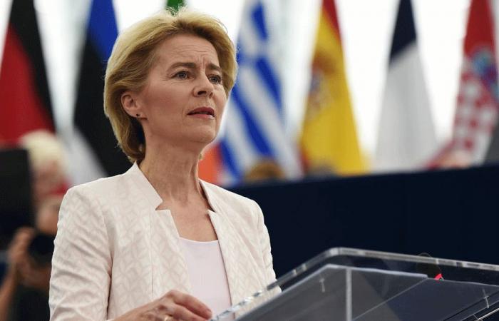 فون دين لاين: نقف الى جانب الشعب الإيراني