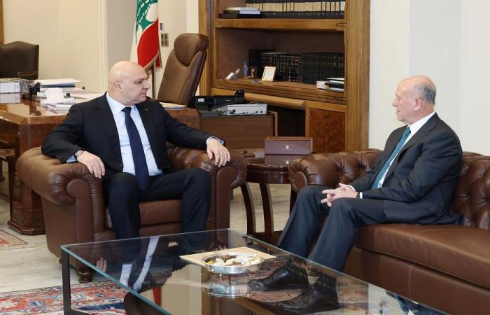 ريفي من بعبدا: أكّدت دعمي لحكمة الرئيس عون