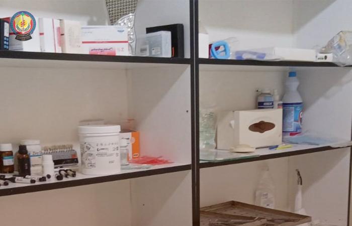 في المنية.. أمن الدولة يقفل مستوصفًا بالشمع الأحمر! (صوَر)