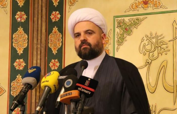 قبلان: الدولة متّهمة بالتخلي عن الجنوب والبقاع والضاحية!