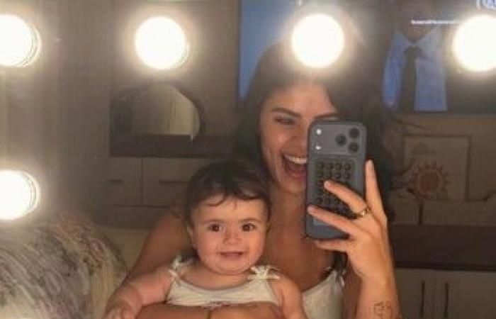 للمرة الأولى.. أصالة كامل تخطف الأنظار بصورة طفلتها "دفى"