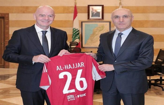 قميص “الفيفا” من انفانتينو إلى الحجار