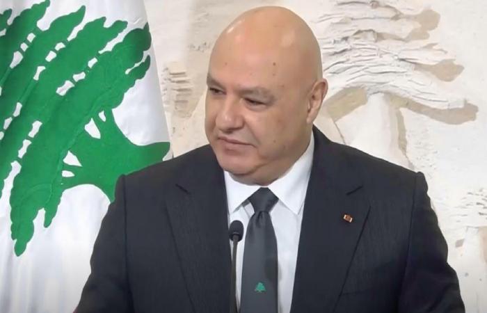 عون يرحّب بوقف النار: التفاوض مسؤولية الدولة اللبنانية!