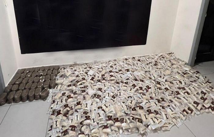 ضبط مليون حبة كبتاغون و47 كلغ من حشيشة الكيف