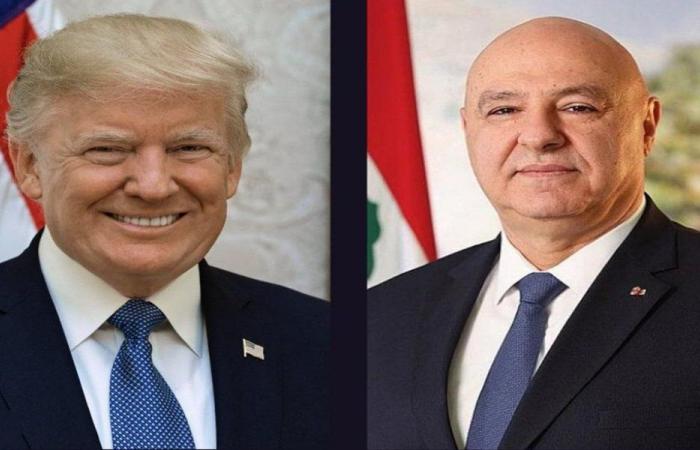 ترامب يطمئن عون بشأن تمديد الهدنة مع إسرائيل عند الحاجة