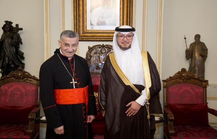 البخاري في بكركي.. وهذا ما جرى تداوله