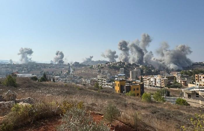 قصف إسرائيلي يستهدف منزلاً تراثياً في النبطية