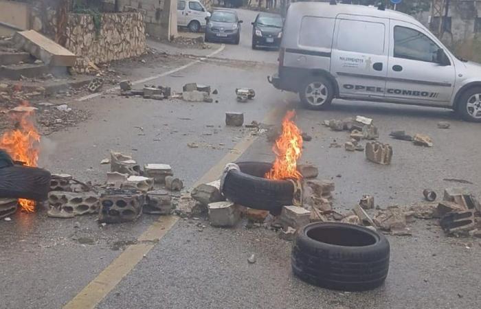 قطع طرقات في صيدا وخلدة احتجاجًا على العفو العام