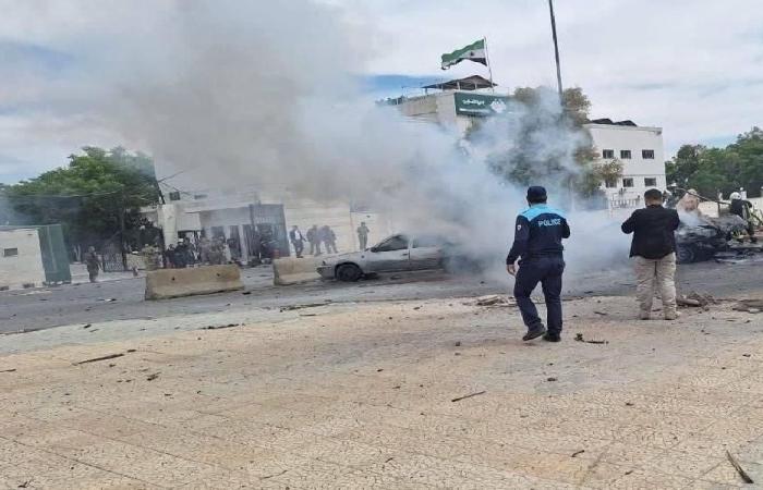انفجار سيارة في دمشق
