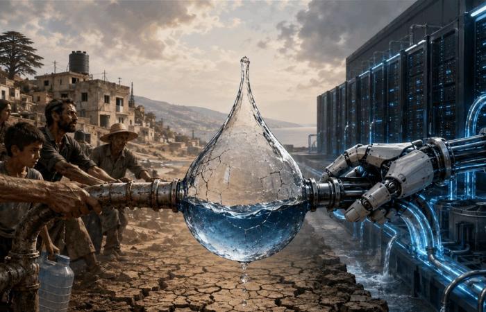 هل ينافس الذكاء الاصطناعي الإنسان على الماء؟ وماذا عن لبنان؟