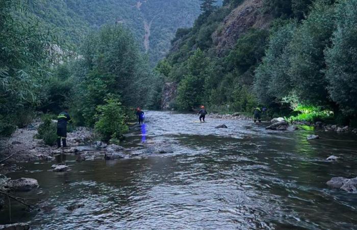 العثور على طفل مفقود في نهر جنّة