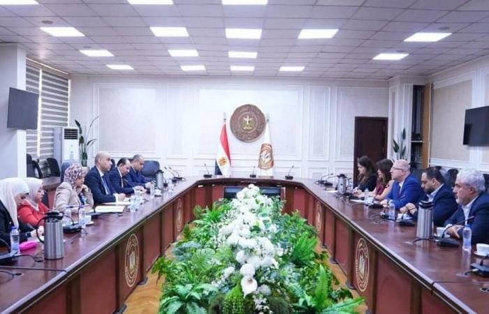 وزير العمل التقى نظيره المصري في القاهرة
