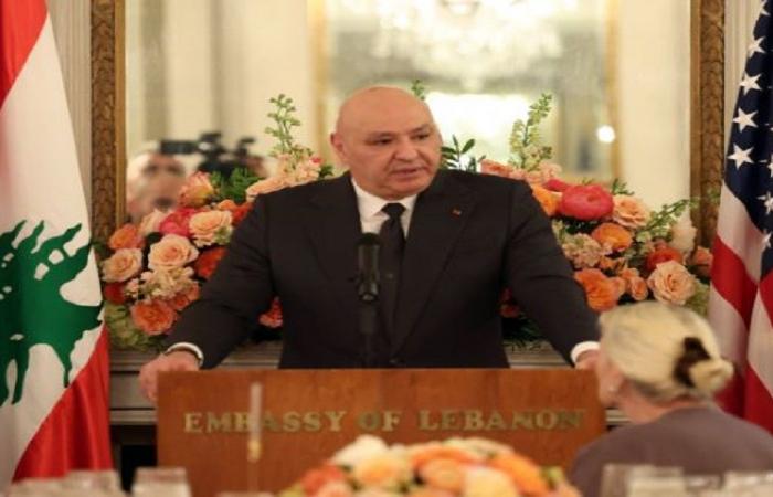 عون: نزع السلاح مرتبط ببسط سلطة الدولة وإنهاء الاحتلال