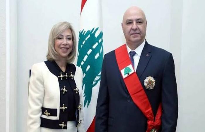 عون واللبنانية الأولى يعودان إلى بيروت