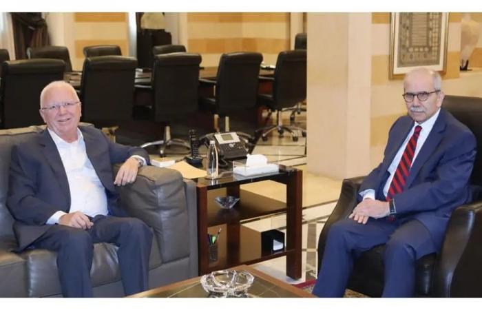 سلام يبحث مع الضاهر أوضاع البقاع والملفات الاقتصادية