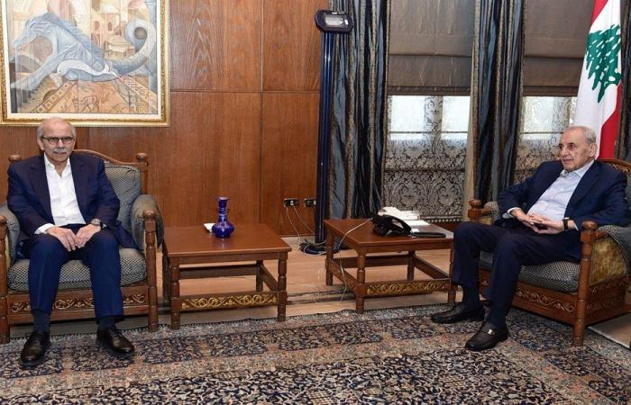 التطورات السياسية والميدانية بين بري وسلام