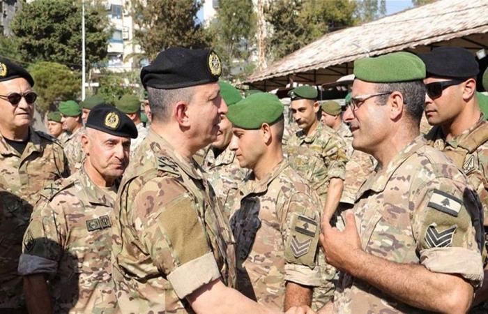 قائد الجيش: الفتنة هدف اسرائيل ويجب مواجهتها