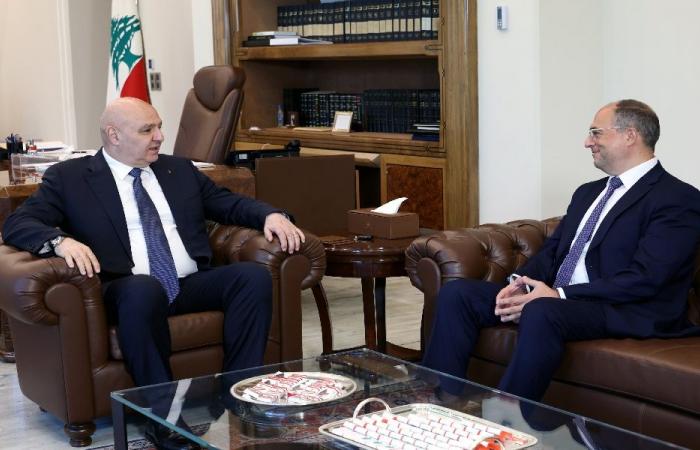 عطية أطلع عون على عمل التفتيش المركزي في مكافحة الفساد