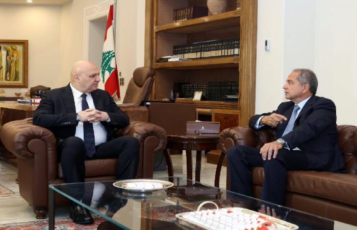 صدي أطلع الرئيس عون على نتائج محادثات الطاقة