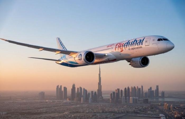 طائرة “فلاي دبي” البديلة تهبط بمطار بن غوريون
