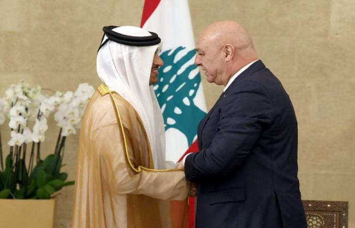 لقاء عون ورئيس الوزراء القطري.. الجنوب والطاقة في صدارة المحادثات!