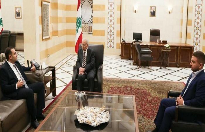 سلام التقى محافظ النبطية الجديد