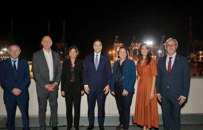 وفد برلماني فرنسي زار مرفأ بيروت
