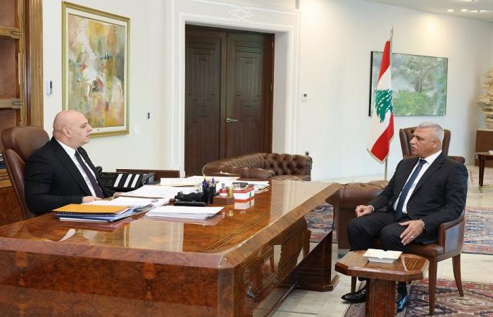 شقير يطلع عون على نتائج زيارته إلى السعودية