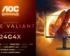 AOC GAMING تكشف عن سلسلة شاشات G4X بتصميم جديد